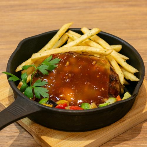 100% beef cheese hamburger grill