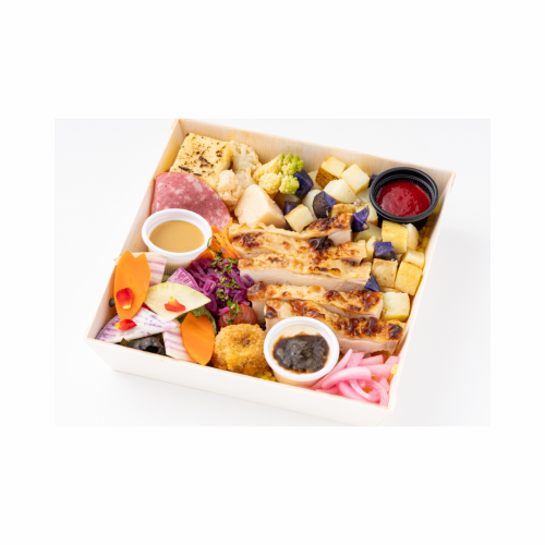 [French Bento] Miso Butter Chicken Steak