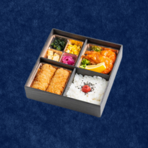 A croquette bento box with domestically produced ground beef, supervised by Kato Gyunikuten, a long-established and famous restaurant in Kanagawa