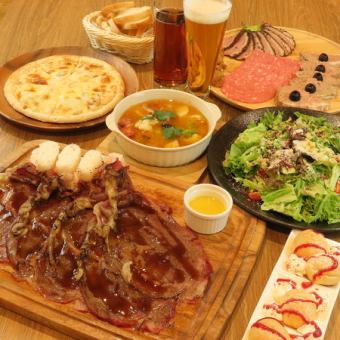 【季節限定パーティーコース】豪華メイン！滞在時間2時間×90分飲み放題付き★