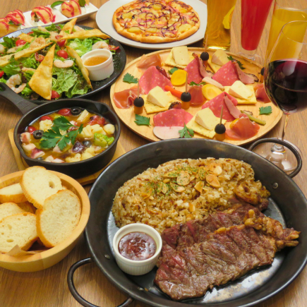 【メキシカンプラン】夏季限定！ 南国気分を満喫！ 滞在時間2時間×90分飲み放題付き★