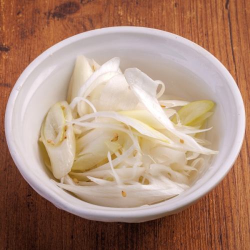 白ねぎ ごま油