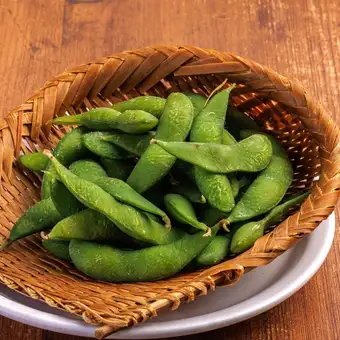 茹でたて枝豆