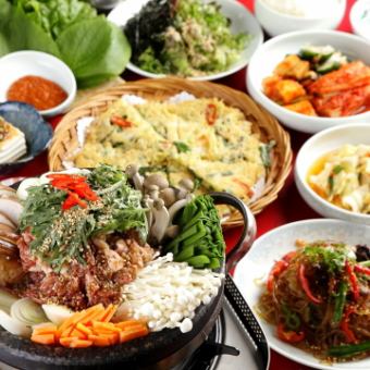[Bulgogi course] 10 dishes in total: Regular price 4,760 yen