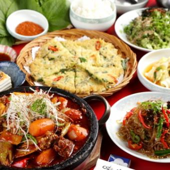 [Tejikarubichim course] Total 9 dishes: Regular price 4760 yen