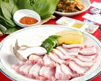 [All you can eat and drink♪ Samgyeopsal course] Regular price 5,830 yen (tax included) ⇒ Special price 5,000 yen (tax included)
