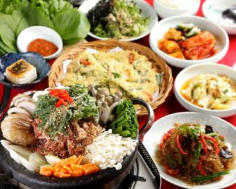 “Affordable Bulgogi Course (all 8 items)” Regular price: 4,000 yen