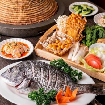 Yunnan steamed stone pot fish (Thailand)