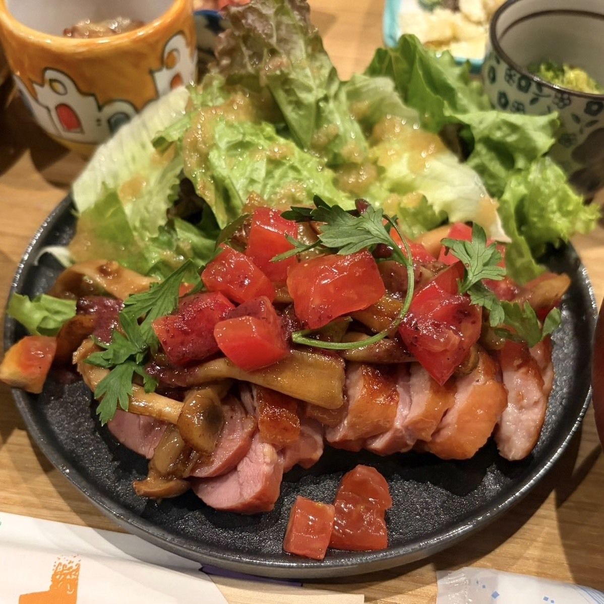 イタリアンを和にアレンジ！手作りのおばんざいと日替わりで愉しめるメイン料理