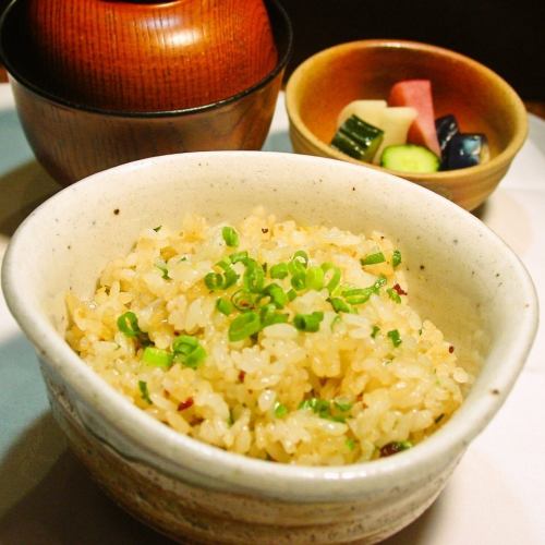 ハマオリジナルガーリックライス