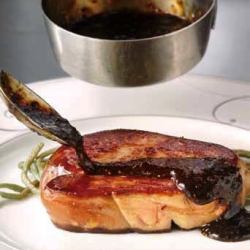 フォアグラのソテー岩海苔ソース