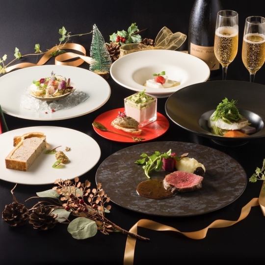 【12月24日・25日限定】『ORGALIクリスマスディナーコース』全7品 料理のみ8000円
