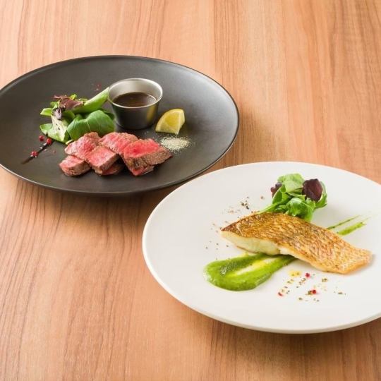 【お昼】当日OK 『ORGALIランチお肉のコース』全5品 2970円