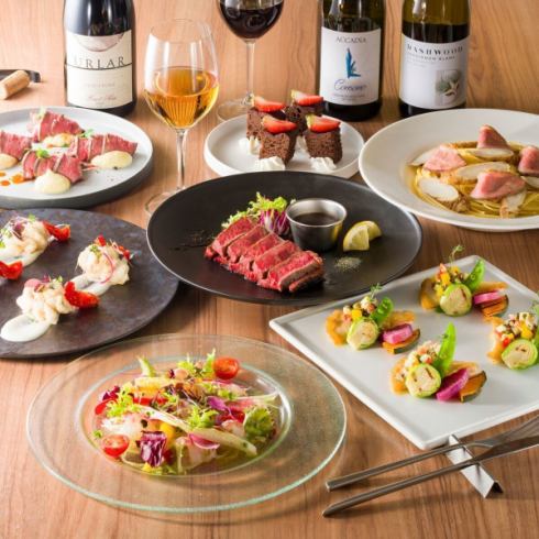 我们也推荐将甜点与酒水搭配享用♪ 我们还有种类繁多的咖啡馆菜单!