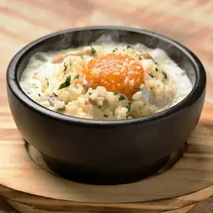石烤卡邦尼意面烩饭
