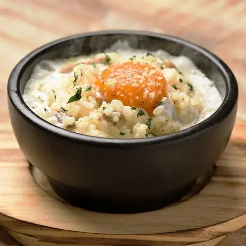 石烤卡邦尼意面烩饭