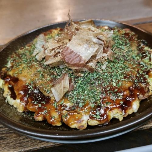 種類豊富なお好み焼き