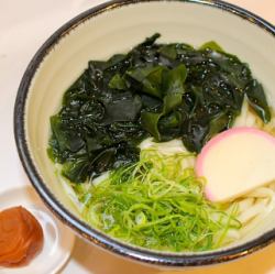 梅わかめおうどん