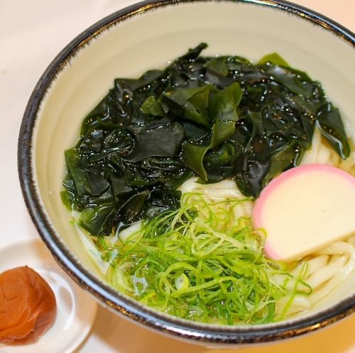 梅わかめおうどん