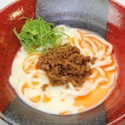 冷やし坦々豆乳おうどん