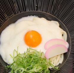 冷やし月見おうどん