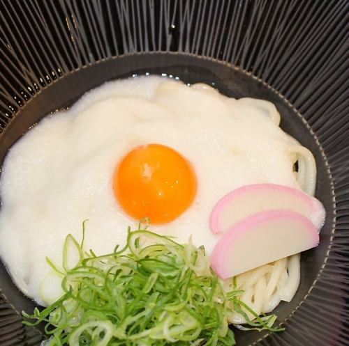 冷やし月見おうどん