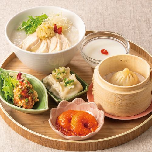中華粥ご膳