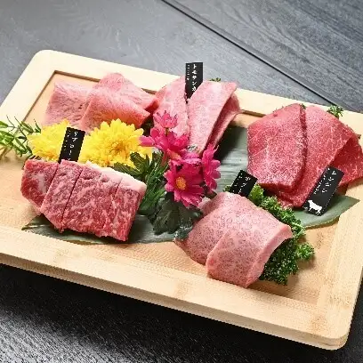 黒毛和牛4種盛り