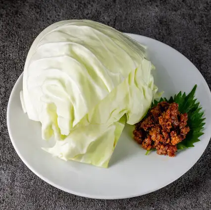 脆皮高麗菜/脆皮甜椒/脆皮黃瓜佐特製肉味噌醬