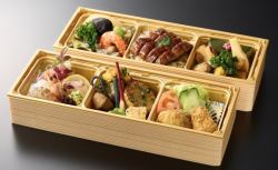 Chef's choice bento (two tiers)