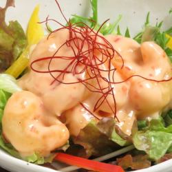 Shrimp mayonnaise salad