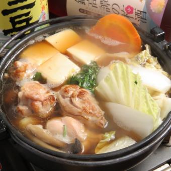 [Ichiban Nabe Course] 8 dishes, 120 minutes, all-you-can-drink, 4,500 yen