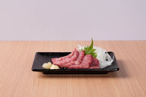 Horse sashimi lean