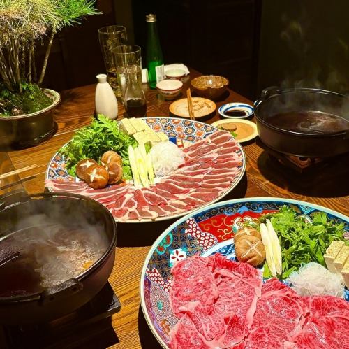 当店の冬の味覚、鍋すき