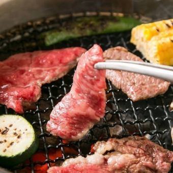"Couple course with toast drink" Lots of popular cuts [Recommended for Yakiniku date] ◆5000 yen