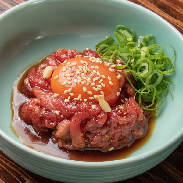 ``Wagyu Yukhoe'' where you can enjoy the original taste of meat