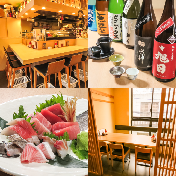 [Iidabashi Station 5 minutes] Toyosu market purchase fresh seafood & delicious dishes using the best Kamakura vegetables