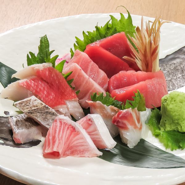 [Seasonal cuisine] Sashimi