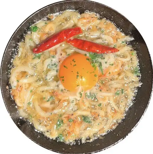 茶屋特製スパイスアヒージョ　魚