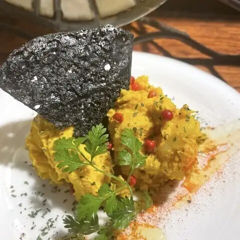 【とりあえず一品】茶屋のスパイスポテトサラダ 750円(税込)