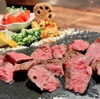 熟成和牛肉のランプステーキ　130g