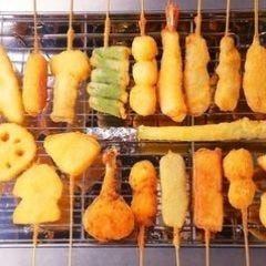 A wide variety of dessert skewers