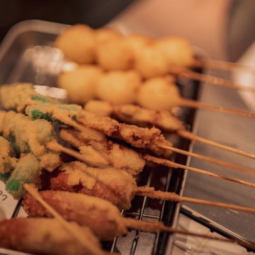 [Recommended Kushikatsu Course]
