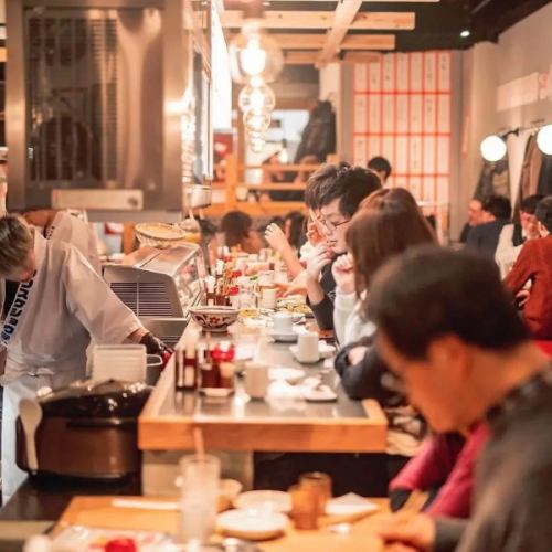 [Impressive long counter]