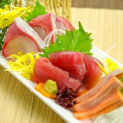 Assortment of 3 sashimi