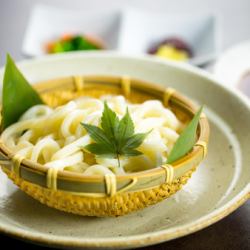 Shunka style refreshing yuzu bukkake udon