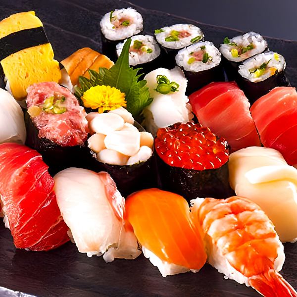新鮮な海の幸を贅沢に味わう寿司