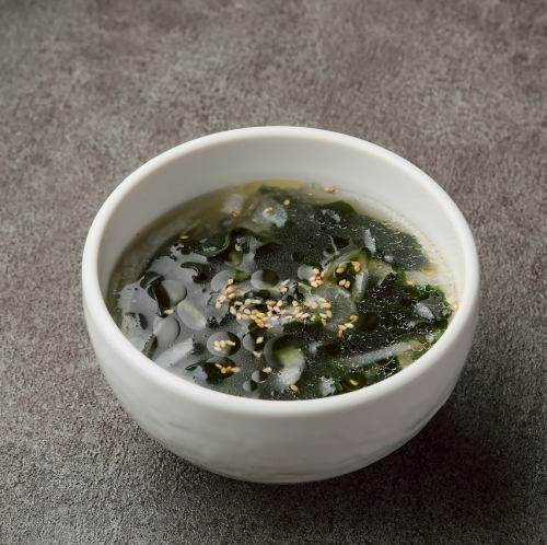 裙帶菜湯