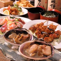 Banquet course with all-you-can-drink for 120 minutes (LO 90 minutes) 4000/4500 yen
