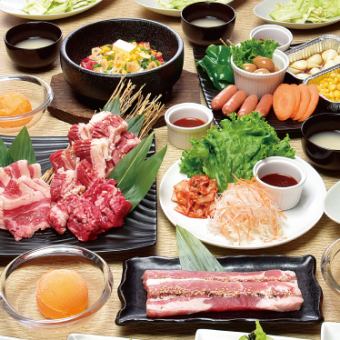 【主任コース】飲み放題2H付お席が2.5H / LO30分前<料理7品>4000円(税込)